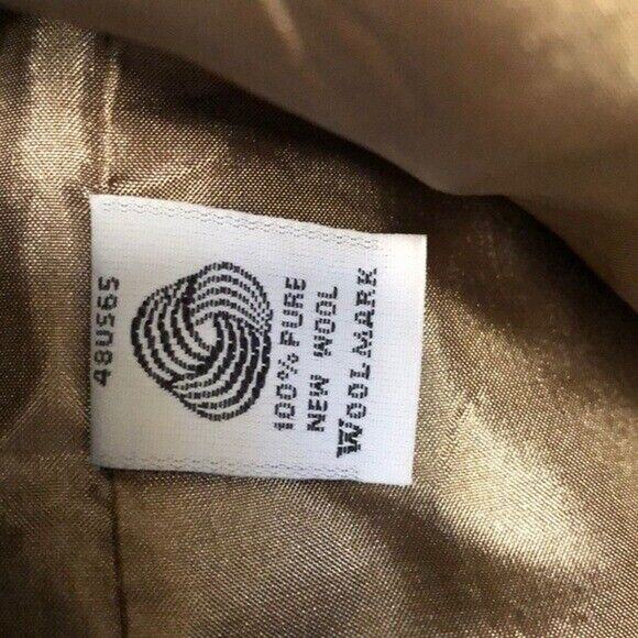 Pendleton petite virgin wool button down jacket Blazer Women’s Size 8 - Picture 5 of 9